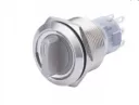 Nút nhấn khóa vặn Inox 22mm